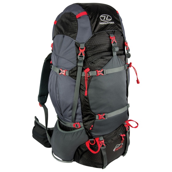 

Рюкзак туристический Highlander Ben Nevis 85 Black, Черный
