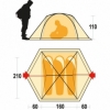 Палатка трехместная Ferrino Gobi 3 Green - Фото №3