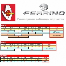 Перчатки Ferrino Shadow XL (9.5-10.5) - Фото №3