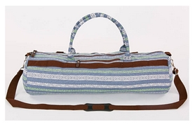 Сумка для йога-коврика Yoga bag Kindfolk (FI-6969-6) - серо-синяя - Фото №2
