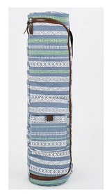 Сумка для йога-коврика Yoga bag Kindfolk (FI-8362-3) - серо-синяя - Фото №3