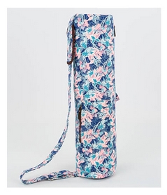 Сумка для йога-коврика Yoga bag Kindfolk (FI-8362-2) - розовая-голубая - Фото №2