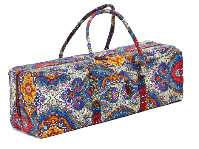 

Сумка для фитнеса и йоги Yoga bag Fodoko (FI-6970-1) - серо-оранжевая, Узор