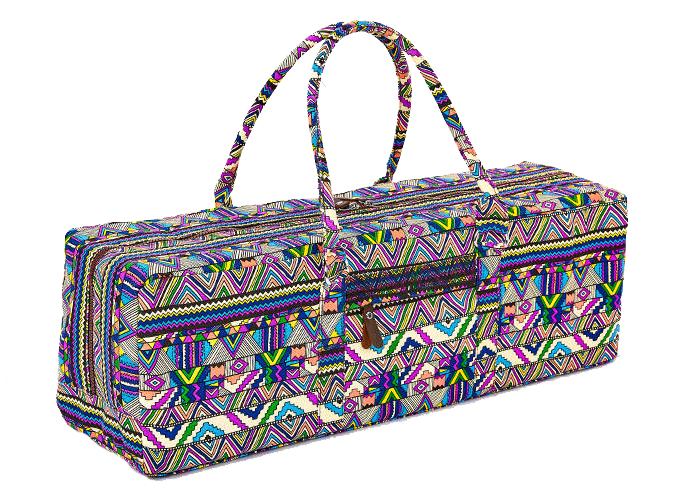

Сумка для фитнеса и йоги Yoga bag Fodoko (FI-6970-2) - сине-фиолетовая, Узор
