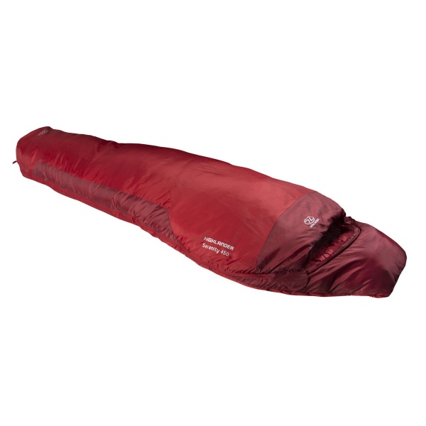 

Спальный мешок Highlander Serenity 450/-10°C Red (Left), Красный