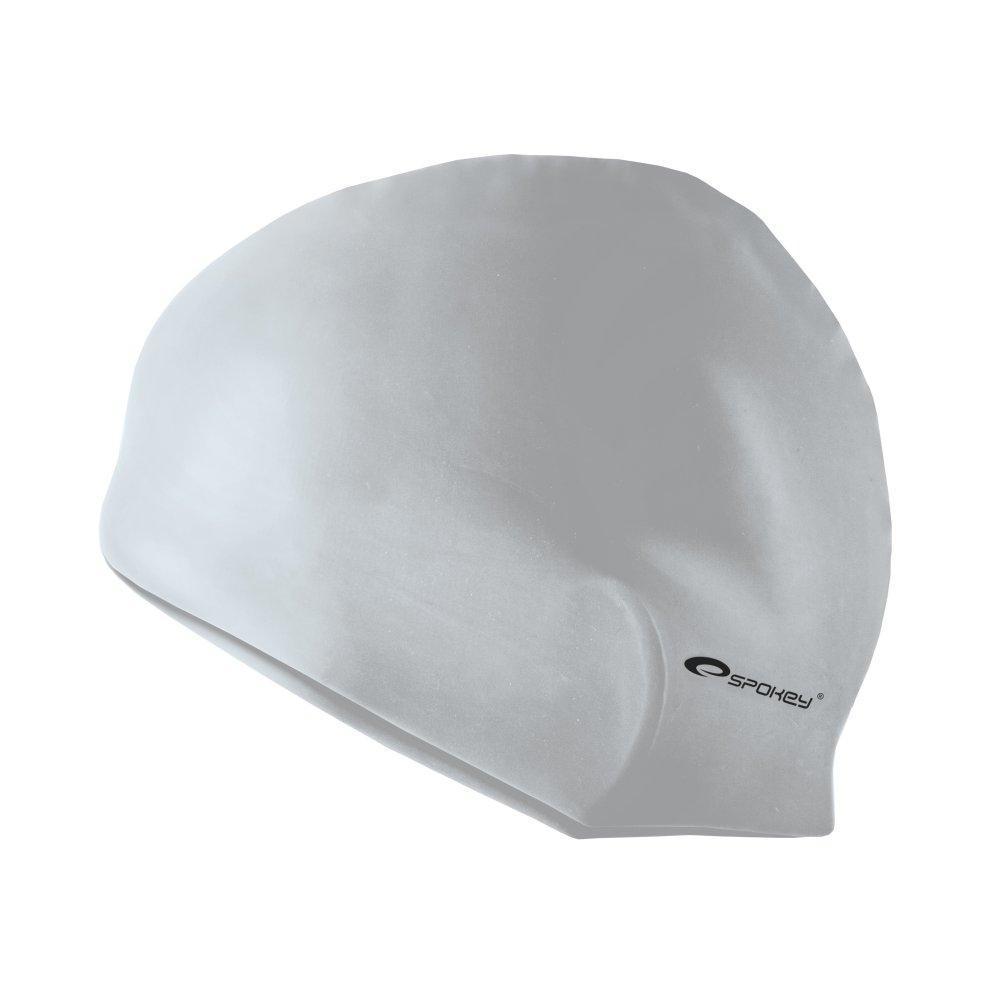 

Шапочка для плавания Spokey Summer Cap 83960 белая, Серый