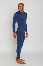 Термокофта мужская спортивная Tervel Comfortline (SL10022) - синяя - Фото №3