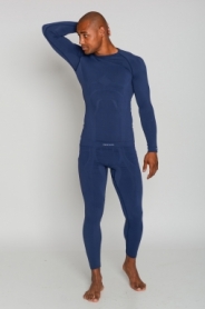 Термокофта мужская спортивная Tervel Comfortline (SL10022) - синяя - Фото №4