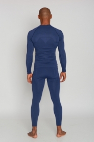 Термокофта мужская спортивная Tervel Comfortline (SL10022) - синяя - Фото №5