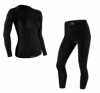 Комплект термобілизни спортивний жіночий Tervel Comfortline (SL200240021) - чорний - Фото №5