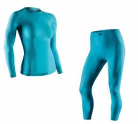 Комплект термобелья спортивный женский Tervel Comfortline (SL200240024) - голубой - Фото №5