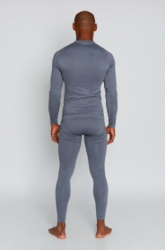 Комплект термобелья мужской спортивный Haster Hanna Style ProClima (SL90152) - серый - Фото №3
