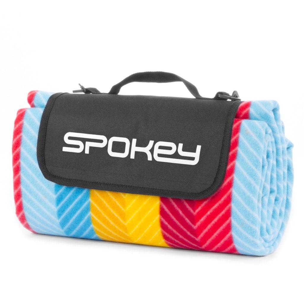 

Коврик для пикника и пляжа водонепроницаемый Spokey Grain SL839638, 130х150 см, Разноцветный