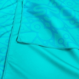 Полотенце охлаждающее для спортзала Spokey Mandala (926049) бирюзовое, 80х160 см - Фото №9