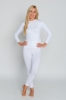 Термокофта спортивна жіноча Haster ProClima Hanna Style (SL06-1105) - біла - Фото №2