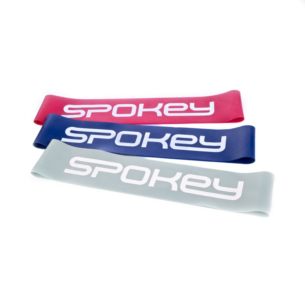 

Набор резинок для фитнеса Spokey Flex Set (921007), 3 шт., Красный;cиний;cерый