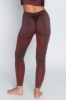 Термоштаны женские с шерстью альпаки Haster Hanna Style Alpaca Wool (SL60w204) - красные - Фото №4