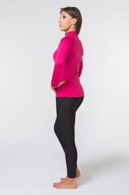 Комплект термобілизни жіночий Rough Radical Acres для спорту, чорно-рожевий - Фото №6