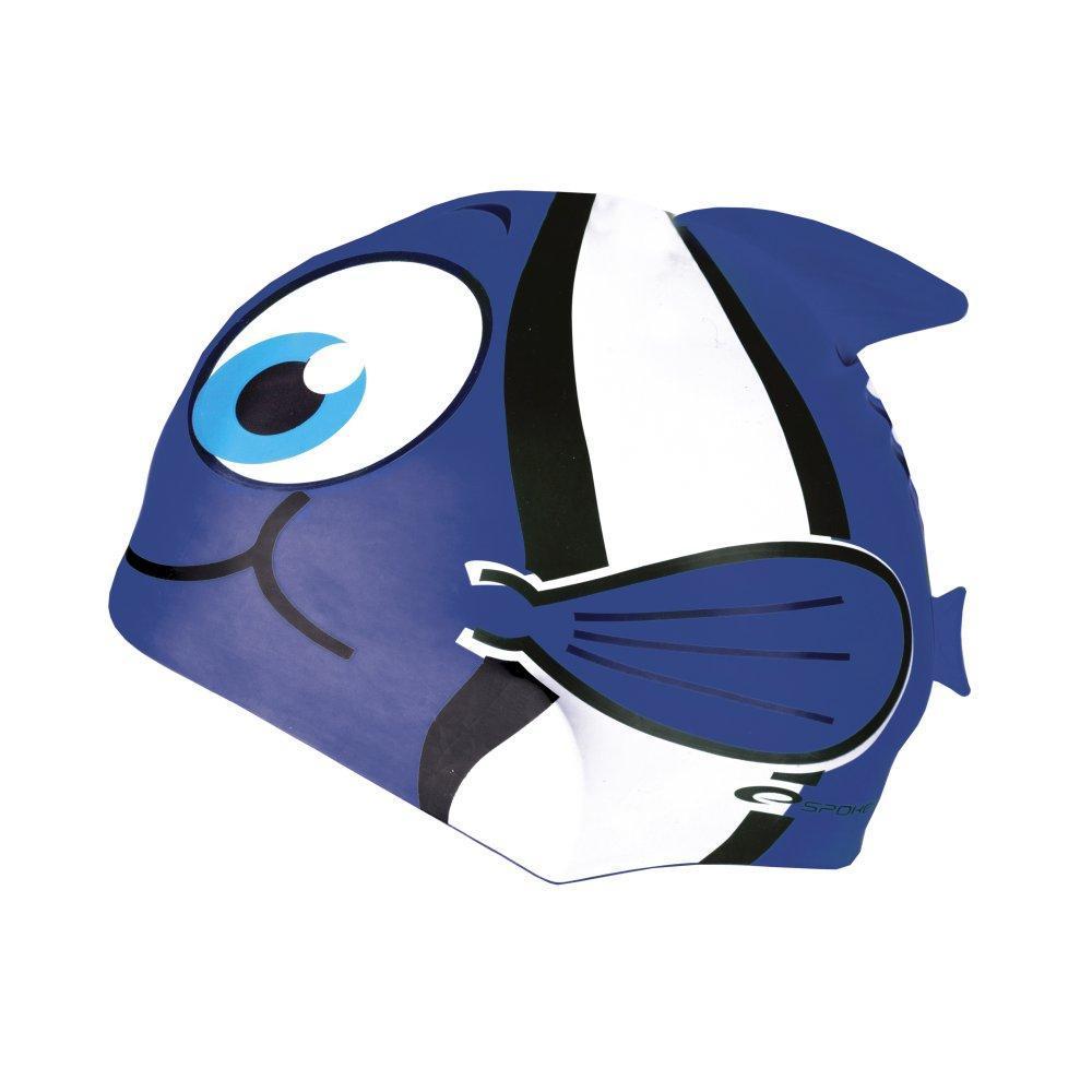

Шапочка для плавания детская Spokey Rybka (87470), синяя, Синий