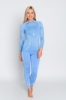 Комплект женского термобелья с шерстью мериноса Haster Hanna Style Merino Wool (SL90023) - синий