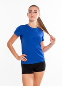 Термофутболка женская с коротким рукавом Rough Radical Capri (SL8156) - синяя