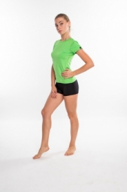 Термофутболка женская с коротким рукавом Rough Radical Capri (SL8157) - зеленая - Фото №4