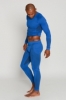 Термоштаны мужские спортивные Haster UltraClima Hanna Style (SL50u203) - голубые