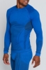 Термокофта мужская спортивная Haster UltraClima Hanna Style (SL50u103) - голубая - Фото №4
