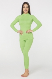 Комплект термобелья женский Rough Radical Cute, зеленый - Фото №2