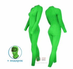 Комплект термобелья женский Rough Radical Cute, зеленый - Фото №4