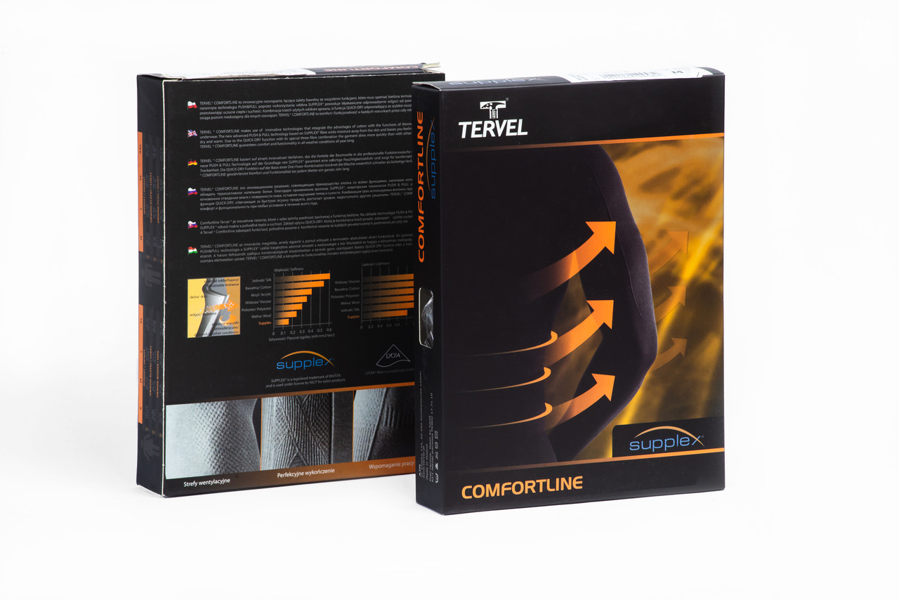 

Термокофта мужская спортивная Tervel Comfortline (SL10023) - серая, Серый