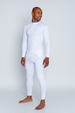 Термокофта спортивная мужская Haster ProClima (SL05-215) - белая