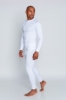 Термокофта спортивная мужская Haster ProClima (SL05-215) - белая - Фото №2