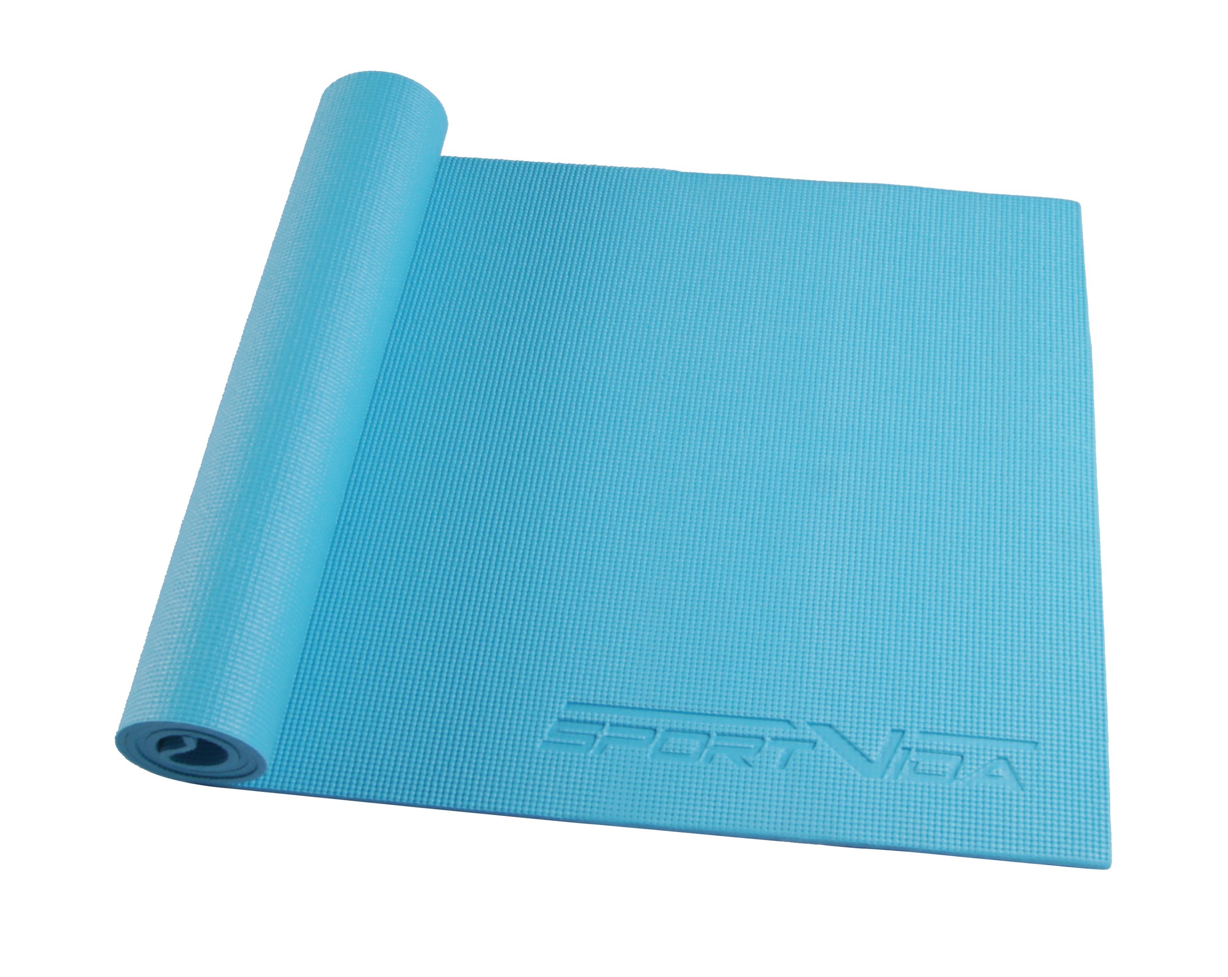 

Коврик для йоги (йога-мат) SportVida PVC 6 мм SV-HK0053 Sky Blue, Голубой