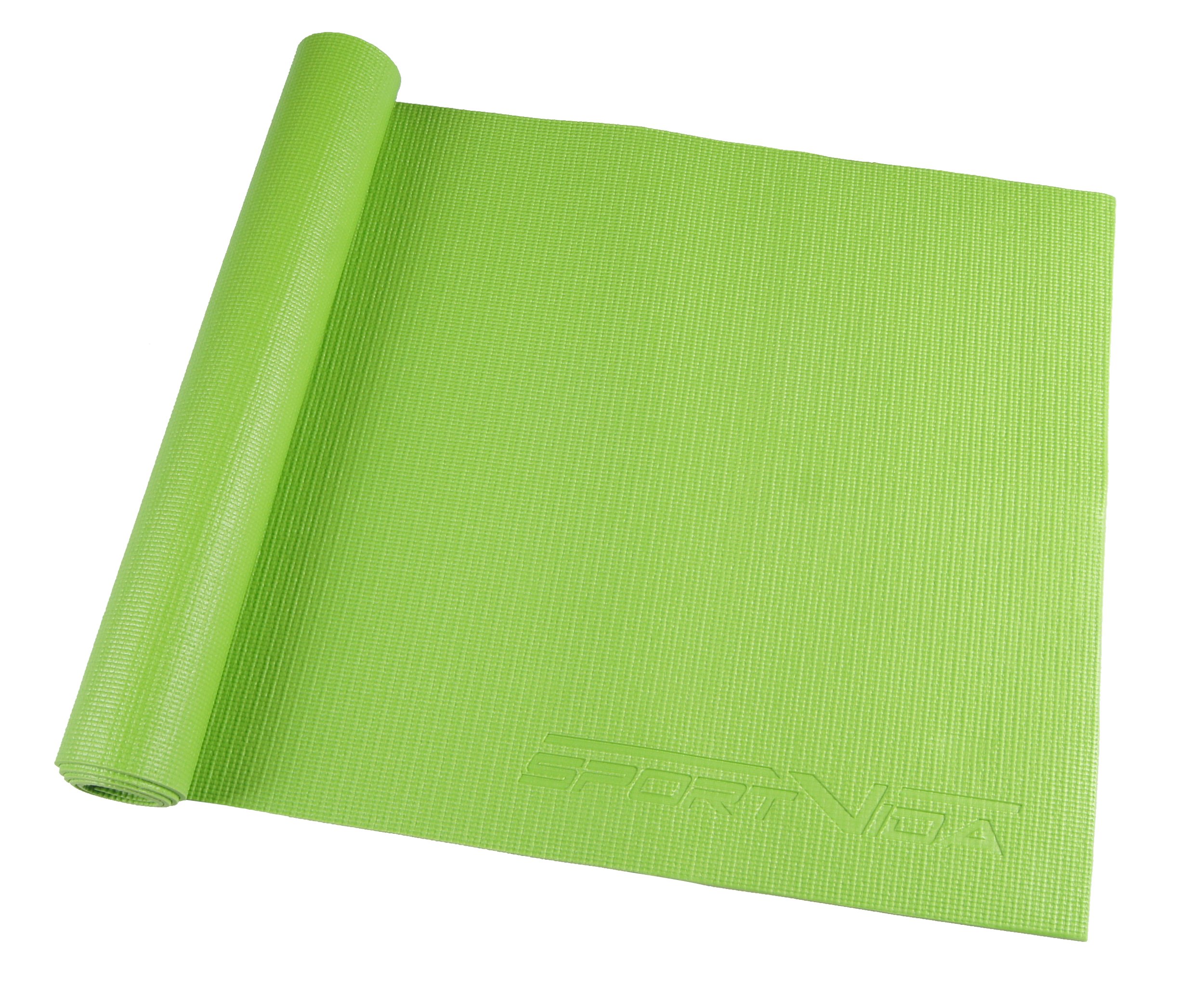

Коврик для йоги (йога-мат) SportVida PVC 4 мм SV-HK0050 Green, Зеленый