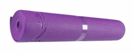 Коврик для йоги (йога-мат) SportVida PVC 6 мм SV-HK0052 Violet - Фото №3