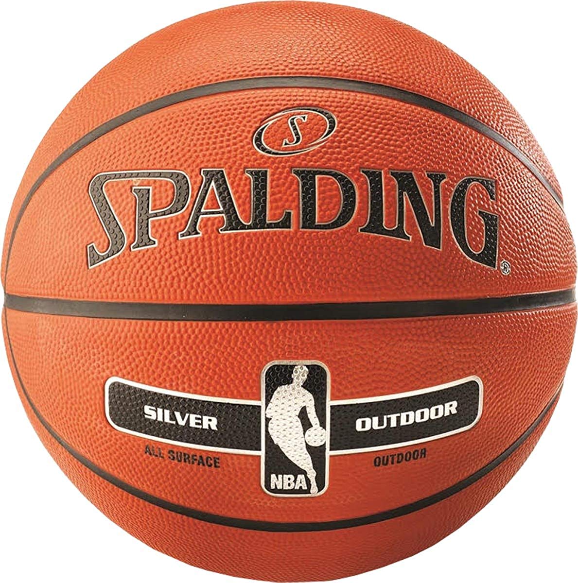 

Мяч баскетбольный Spalding NBA Silver Outdoor №7