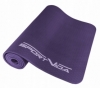 Коврик для йоги и фитнеса текстурированный SportVida NBR 1 см SV-HK0071 Violet
