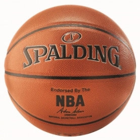 Мяч баскетбольный Spalding NBA Silver IN/OUT №7 - Фото №2