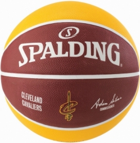 М'яч баскетбольний Spalding NBA Team Cleveland Cavs №7 - Фото №2