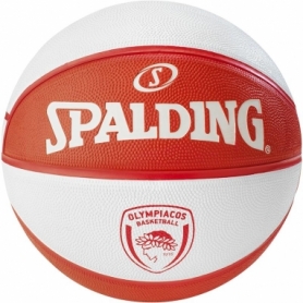Мяч баскетбольный Spalding EL Team Olympiacos Piraeus №7