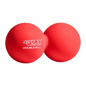 Мяч массажный двойной 4FIZJO Lacrosse Double Ball 6,5x13,5 см 4FJ1219 Red
