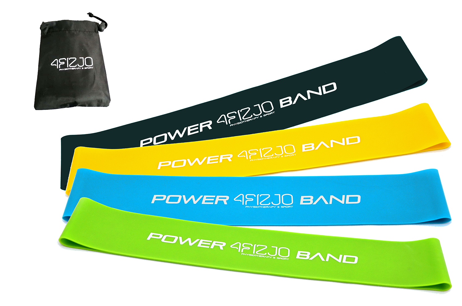 

Набор резинок для фитнеса 4FIZJO Mini Power Band 4 шт 4FJ1042