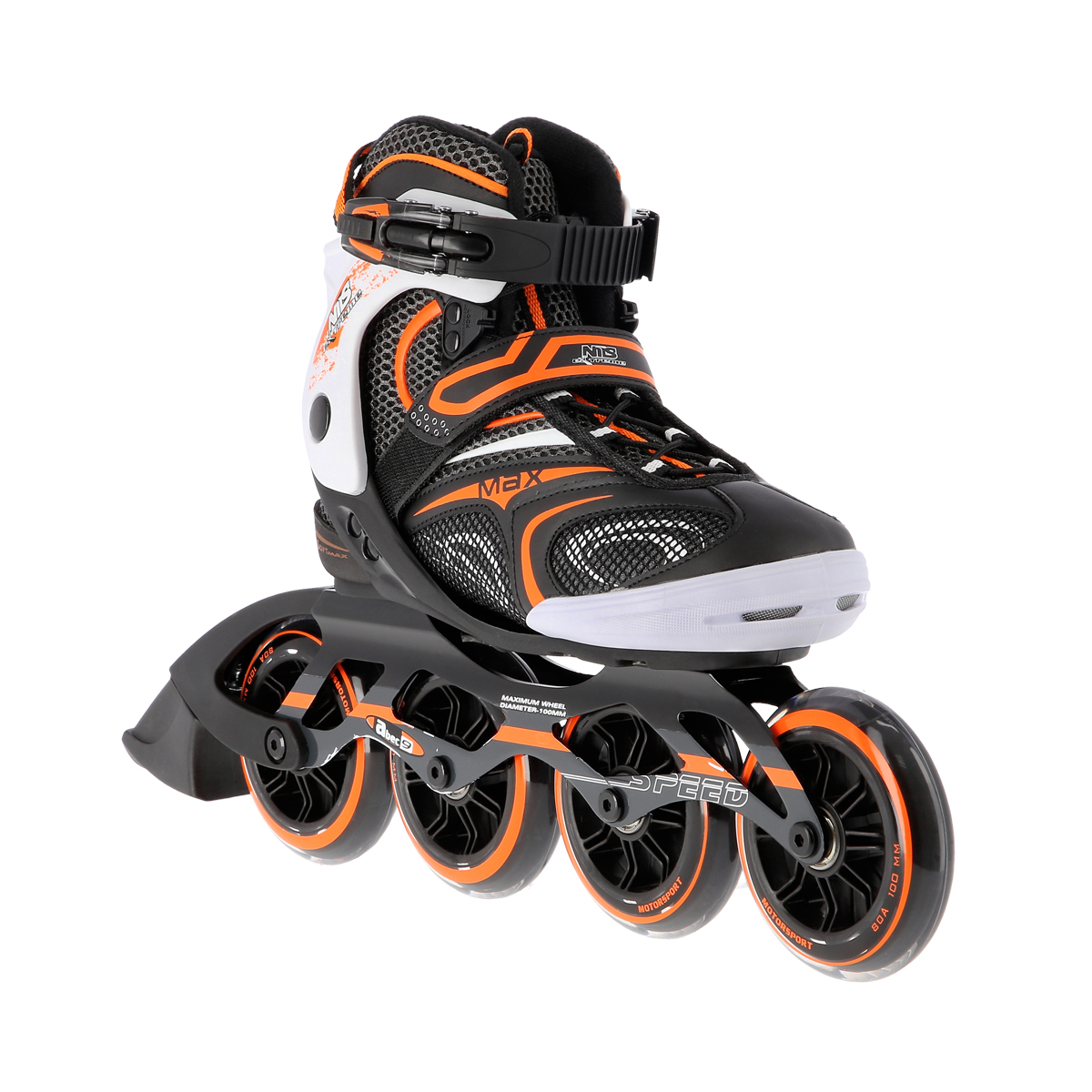 

Коньки роликовые Nils Extreme Black/Orange (NA1060S, Оранжевый