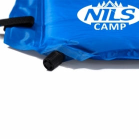Коврик самонадувающийся Nils Camp (NC4347) Blue, 184.5 x 53 x 3 см - Фото №3