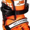 Коньки роликовые раздвижные Nils Extreme Orange (NA13911A) - Фото №5