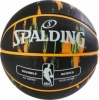 М'яч баскетбольний Spalding NBA Marble Outdoor Black / Orange / Green №7
