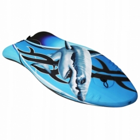 Доска для плавания на волнах (бодиборд) SportVida Bodyboard Shark SV-BD0002-1 - Фото №3