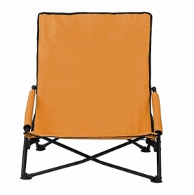Кресло-лежак складное для пляжа SportVida (SV-ML0002), оранжевое - Фото №3