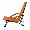 Кресло-лежак складное для пляжа SportVida (SV-ML0002), оранжевое - Фото №6